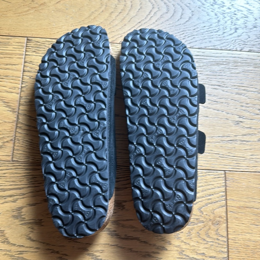 Birkenstock Men’s Arizona BS black size 10 US narrow - Picture 3 of 6